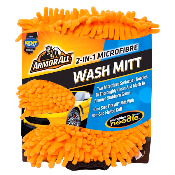2 in 1 Microfibre Noodle Wash Mitt