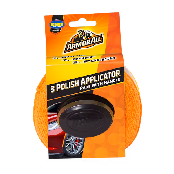 3 Polish Applicator Pads with Handle