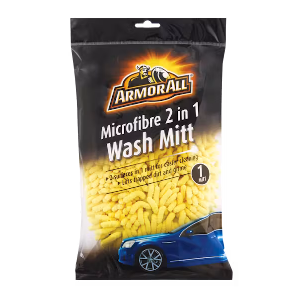 Microfibre 2 in 1 Wash Mitt