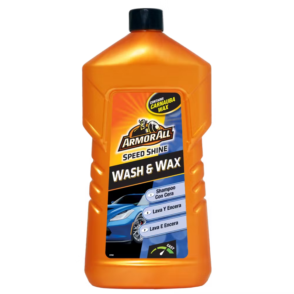 Lava Y Encera Brillo Instantáneo