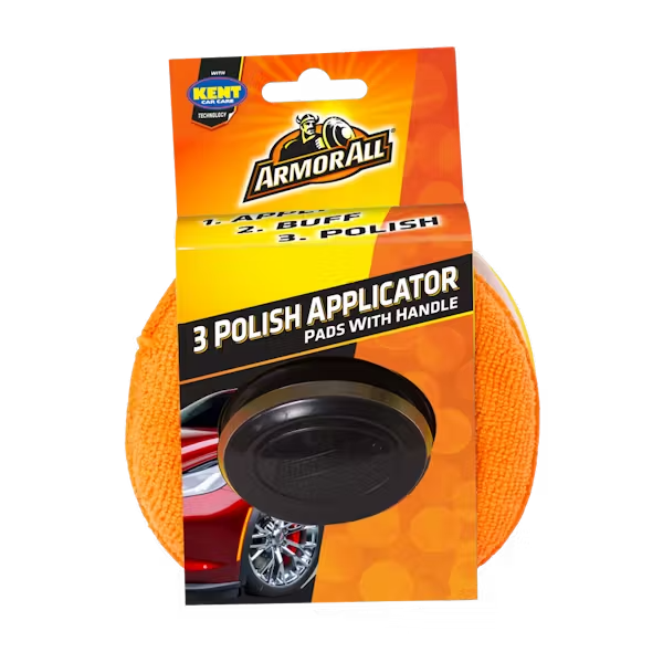 3 Polish Applicator Pads with Handle