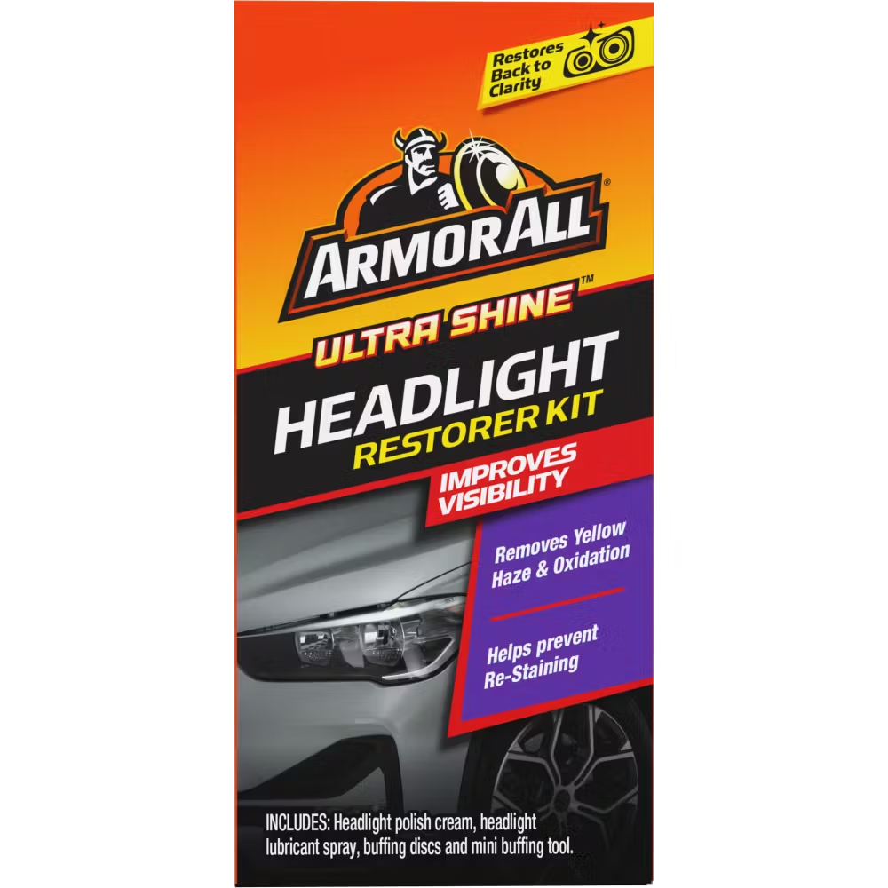 Armor All® Ultra Shine Headlight Restorer Kit
