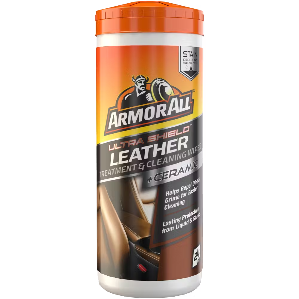 Armor All® Ultra Shield™ Leather Treatment & Cleaning Wipes + Ceramic