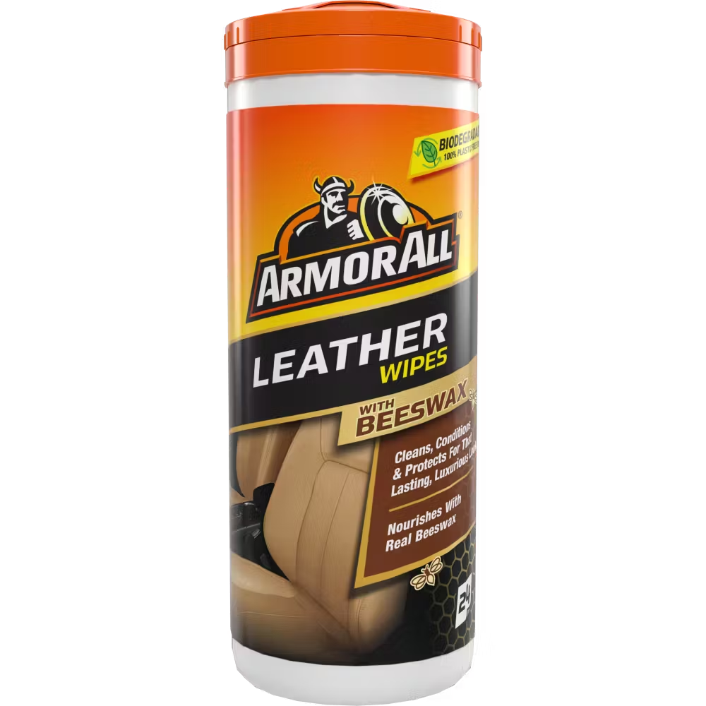 Armor All® Leather Wipes With Beeswax