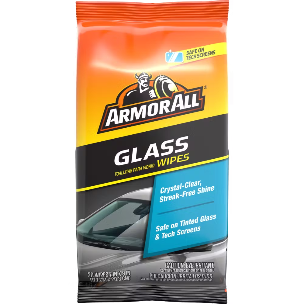 Glass Wipes 20 CT