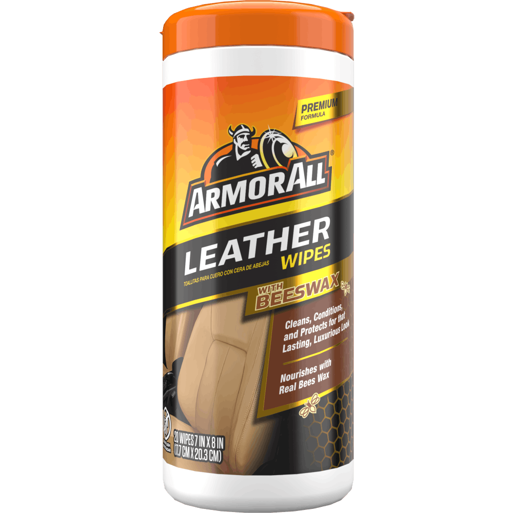 Leather Care Wipes With Beeswax