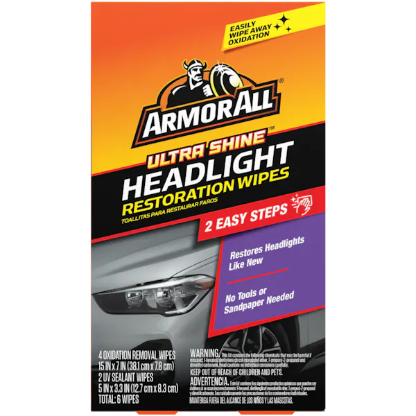 Ultra Shine Headlight Restoration Wipes Image 1