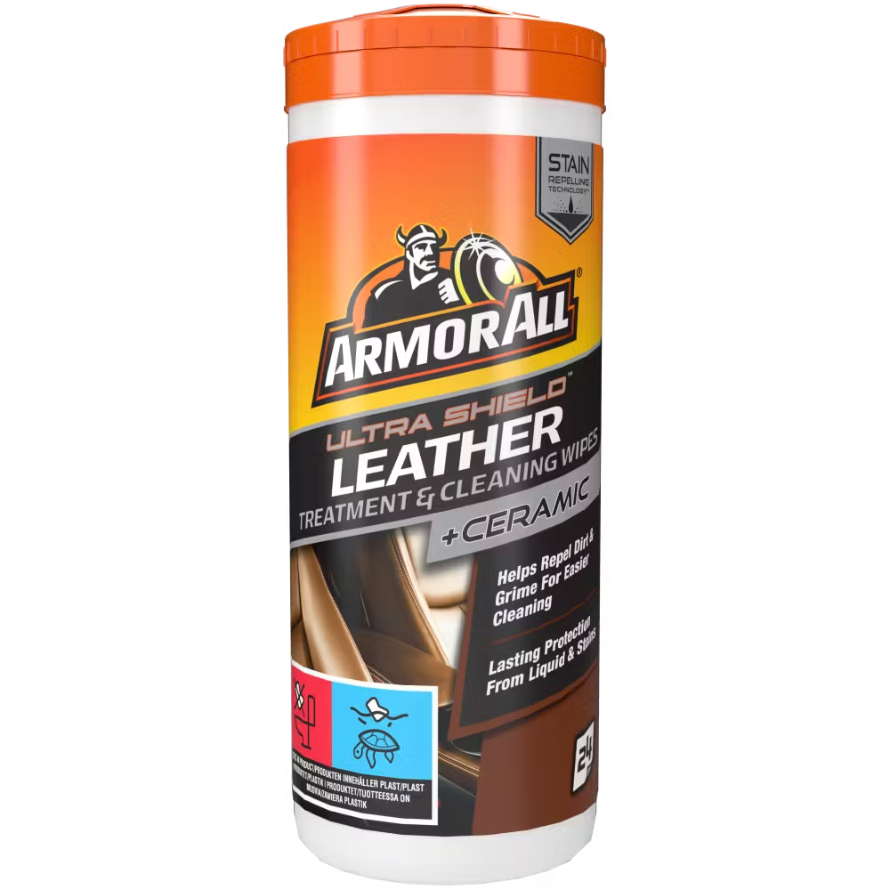 Armor All® Ultra Shield™ Ceramic Leather Treatment & Cleaning Wipes