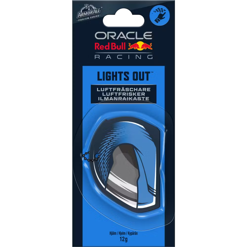 Hanging Helmet Air Freshener – Lights Out