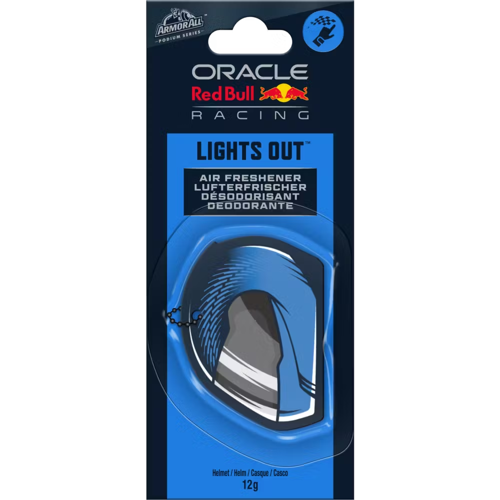 Hanging Helmet Air Freshener – Lights Out