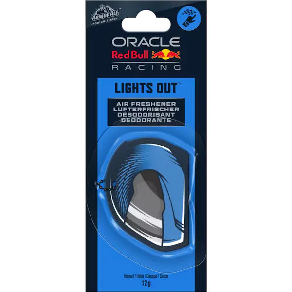 Hanging Helmet Air Freshener – Lights Out Image 1