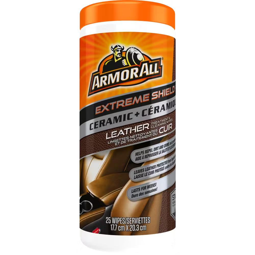 Extreme Shield™ + Ceramic Leather Treatment & Cleaning Wipes