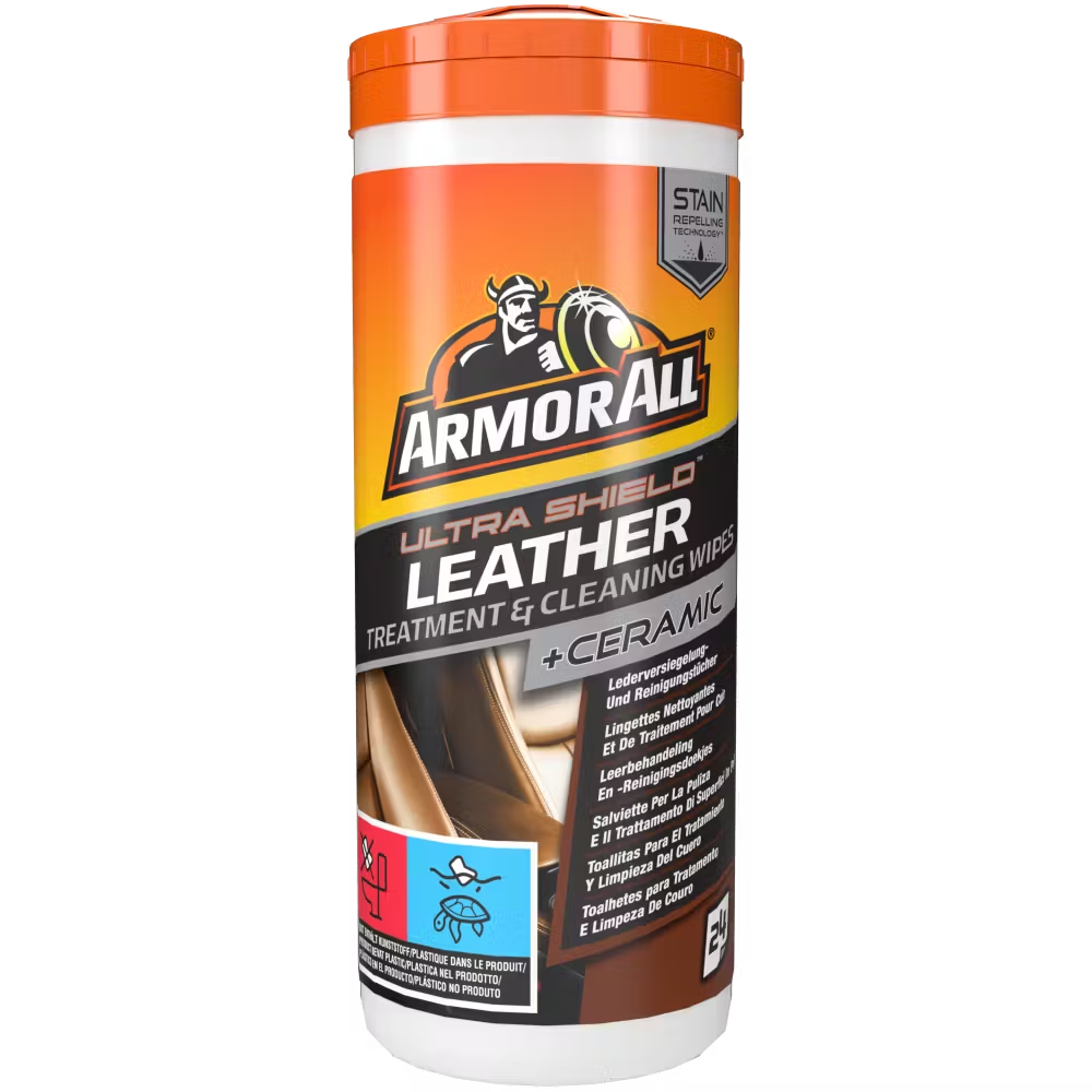 Armor All® Ultra Shield™ Lederversiegelung- und Reinigungstücher + Ceramic